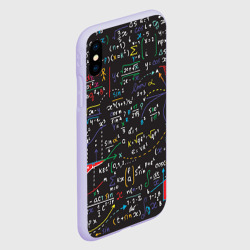 Чехол для iPhone XS Max матовый Math - фото 2