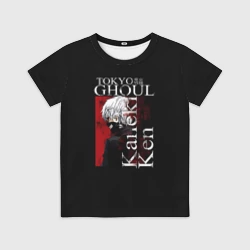 Детская футболка 3D Токийский гуль