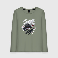 Женский лонгслив хлопок Токийский гуль