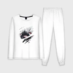 Женская пижама с лонгсливом хлопок Токийский гуль