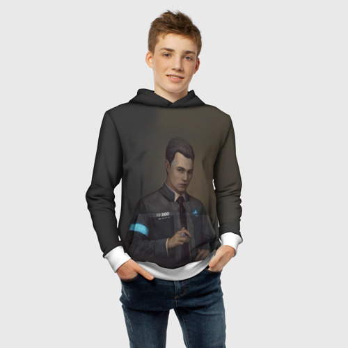 Детская толстовка 3D Connor, цвет белый - фото 6