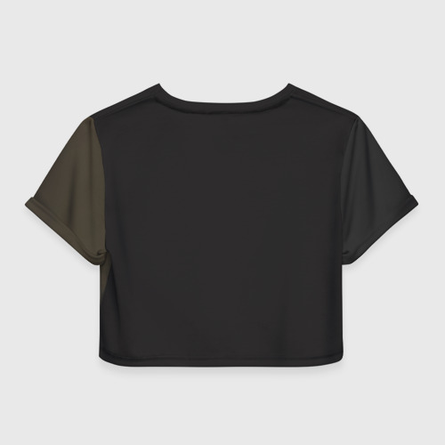 Женская футболка Crop-top 3D Connor, цвет 3D печать - фото 2