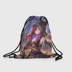 Рюкзак-мешок 3D Однокрылый демон Амира