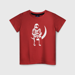 Детская футболка хлопок Луна