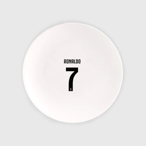 Тарелка Ronaldo juve sport