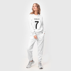 Женский костюм хлопок Ronaldo juve sport - фото 2