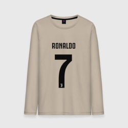 Мужской лонгслив хлопок Ronaldo juve sport