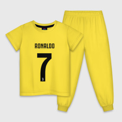 Детская пижама хлопок Ronaldo juve sport