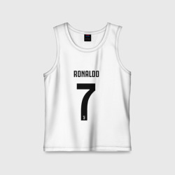 Детская майка хлопок Ronaldo juve sport