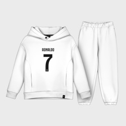 Детский костюм хлопок Oversize Ronaldo juve sport