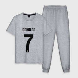 Мужская пижама хлопок Ronaldo juve sport