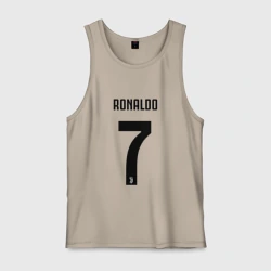 Мужская майка хлопок Ronaldo juve sport