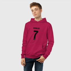 Детская толстовка хлопок Ronaldo juve sport - фото 2