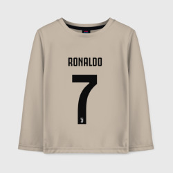 Детский лонгслив хлопок Ronaldo juve sport