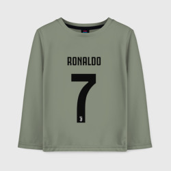 Детский лонгслив хлопок Ronaldo juve sport