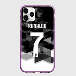 Чехол для iPhone 11 Pro матовый Ronaldo juve sport