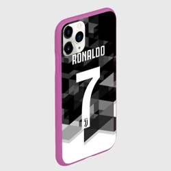 Чехол для iPhone 11 Pro матовый Ronaldo juve sport - фото 2