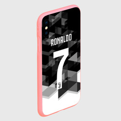 Чехол для iPhone XS Max матовый Ronaldo juve sport - фото 2