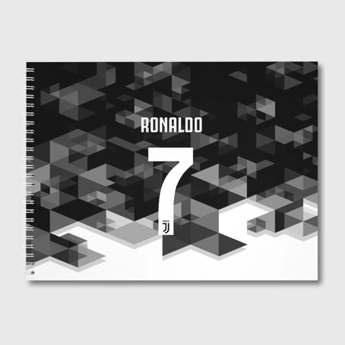 Альбом для рисования Ronaldo juve sport