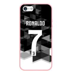 Чехол для iPhone 5/5S матовый Ronaldo juve sport