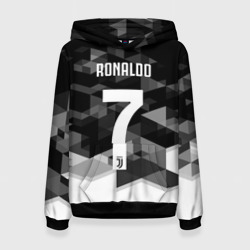 Женская толстовка 3D Ronaldo juve sport