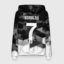 Женская толстовка 3D Ronaldo juve sport