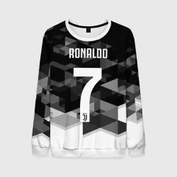 Мужской свитшот 3D Ronaldo juve sport