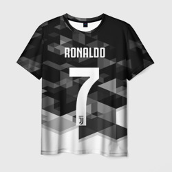 Мужская футболка 3D Ronaldo juve sport