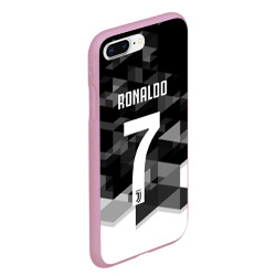 Чехол для iPhone 7Plus/8 Plus матовый Ronaldo juve sport - фото 2