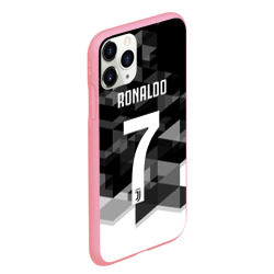 Чехол для iPhone 11 Pro Max матовый Ronaldo juve sport - фото 2