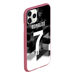 Чехол для iPhone 11 Pro Max матовый Ronaldo juve sport - фото 2