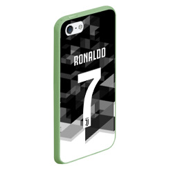 Чехол для iPhone 5/5S матовый Ronaldo juve sport - фото 2