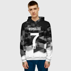 Мужская толстовка 3D Ronaldo juve sport - фото 2