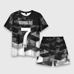 Мужской костюм с шортами 3D Ronaldo juve sport