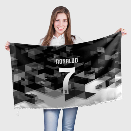 Флаг 3D Ronaldo juve sport