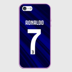Чехол для iPhone 5/5S матовый Ronaldo juve sport