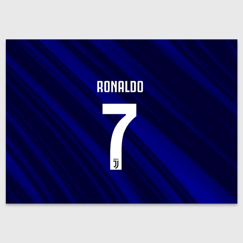 Поздравительная открытка Ronaldo juve sport