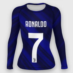 Женский рашгард 3D Ronaldo juve sport