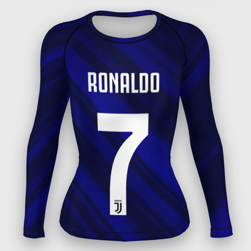 Женский рашгард 3D Ronaldo juve sport, цвет 3D печать