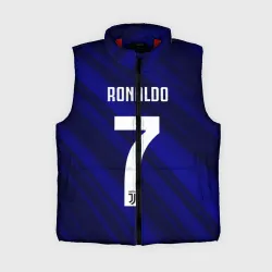 Женский жилет утепленный 3D Ronaldo juve sport
