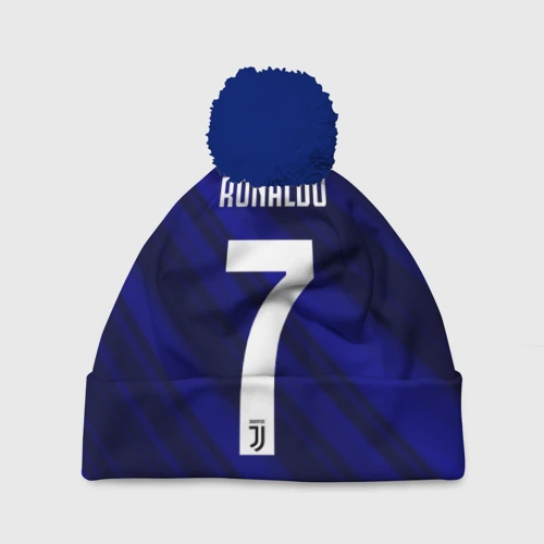 Шапка 3D c помпоном Ronaldo juve sport