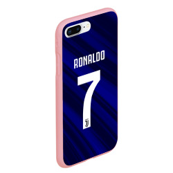 Чехол для iPhone 7Plus/8 Plus матовый Ronaldo juve sport - фото 2