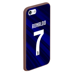 Чехол для iPhone 5/5S матовый Ronaldo juve sport - фото 2