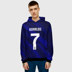 Мужская толстовка 3D Ronaldo juve sport - фото 2