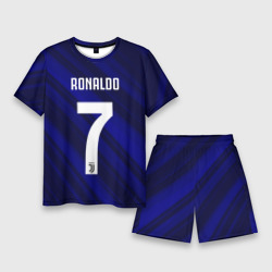 Мужской костюм с шортами 3D Ronaldo juve sport