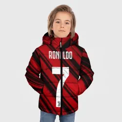 Зимняя куртка для мальчиков 3D Ronaldo juve sport - фото 3
