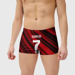 Мужские купальные плавки 3D Ronaldo juve sport - фото 2