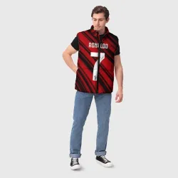 Мужской жилет утепленный 3D Ronaldo juve sport - фото 5