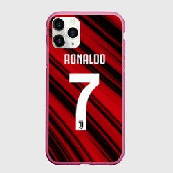 Чехол для iPhone 11 Pro матовый Ronaldo juve sport
