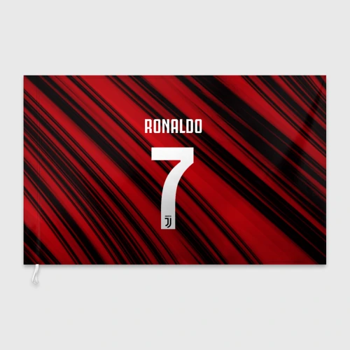 Флаг 3D Ronaldo juve sport